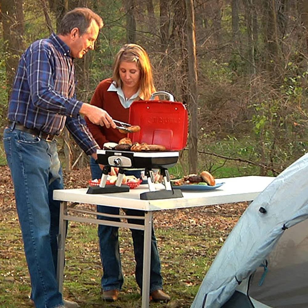 Portable Tabletop Gas Grill Red G938