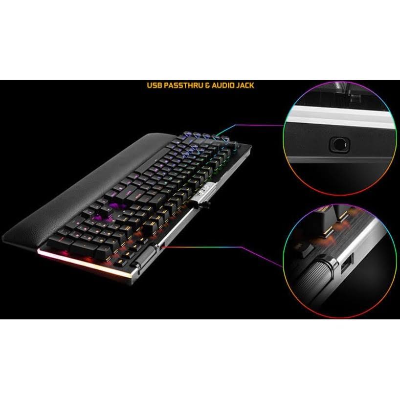 RGB Optical Clicky Mechanical Gaming Keyboard U796972