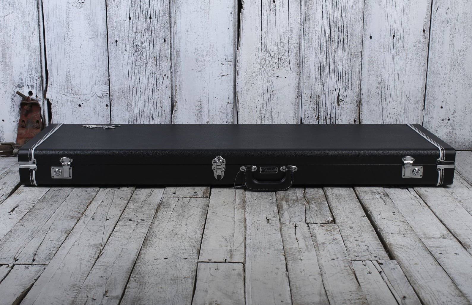 Wood Case for Precision Bass and Jazz Bass, Black I11845