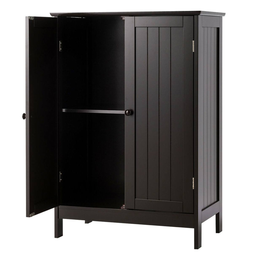 Bathroom Floor Storage Cabinet with Double Doors G1658