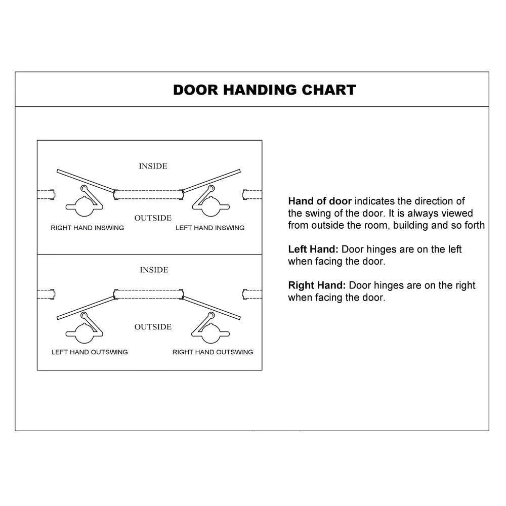Fire-Rated Steel Commercial Door Slab with Adjustable Frame N72680