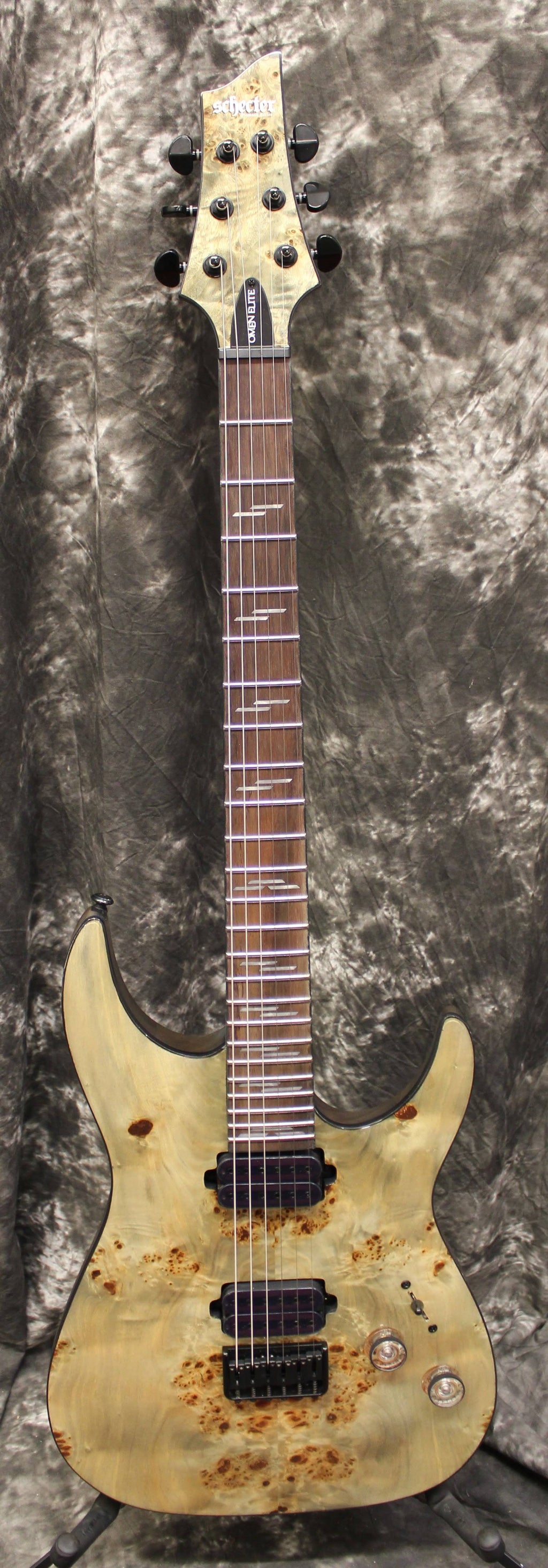 Omen Elite 6 Guitar, Rosewood Fretboard, Charcoal Finish E3431