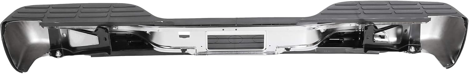 Chrome Steel Rear Step Bumper for 1999-2007 Chevy Silverado GMC Sierra 2500 HD 3500 O82244