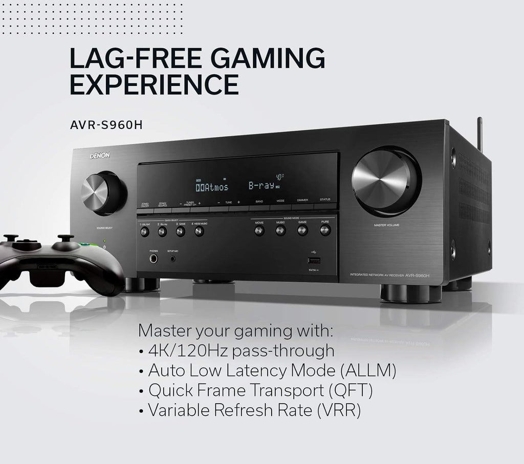8K Ultra HD 7.2 Channel AV Receiver G3340