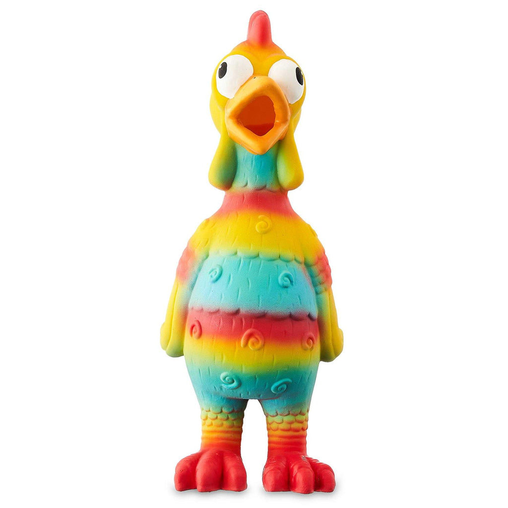 Tie Dye Chicken Dog Toy S8389
