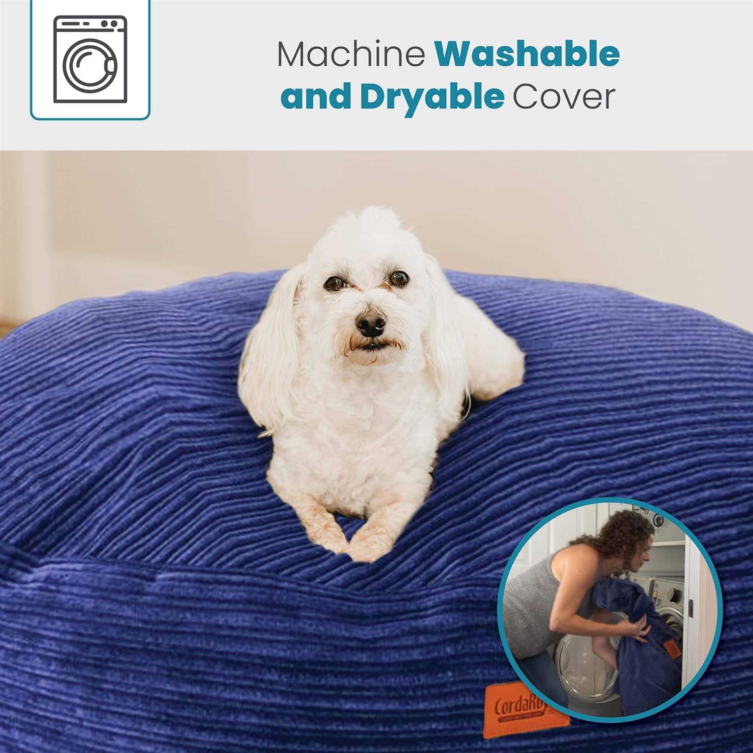 Terry Corduroy Dog Bed W798