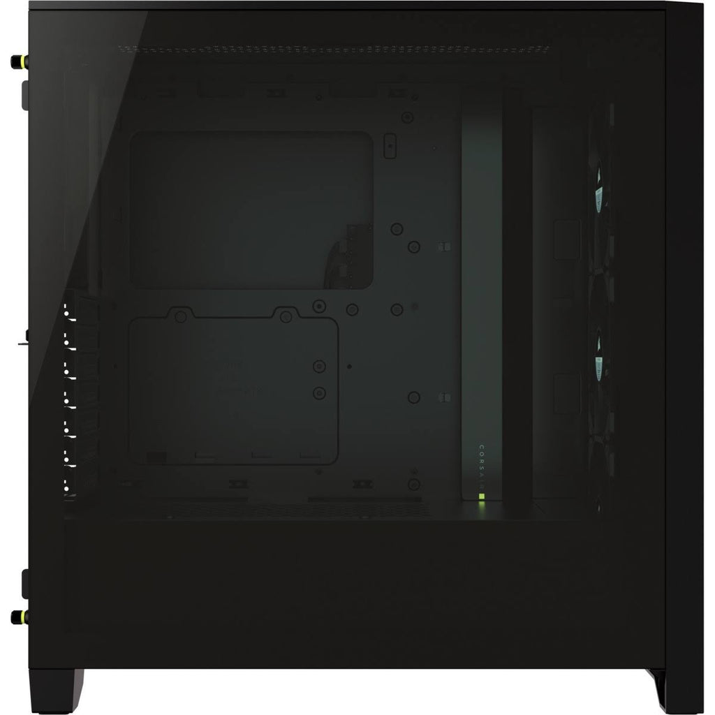 Mid-Tower ATX PC Case with Tempered Glass - Black Y38420
