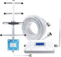 Verizon Cell Phone Signal Booster AT&T Signal Booster 4G LTE 5G T Mobile Band 12/13/17 Cell Phone Booster Verizon Signal Booster ATT Cell Booster Verizon Network Extender for Home Boosts Data/Call