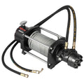 VEVOR Industrial Hydraulic Winch 10,000lbs, Hydraulic Anchor Winch with 24m Strong Steel Cable, Hydraulic Drive Winch Adapter Kit, Utility Winch with Mechanical Lock for Tacoma Yukon Hummer, etc.