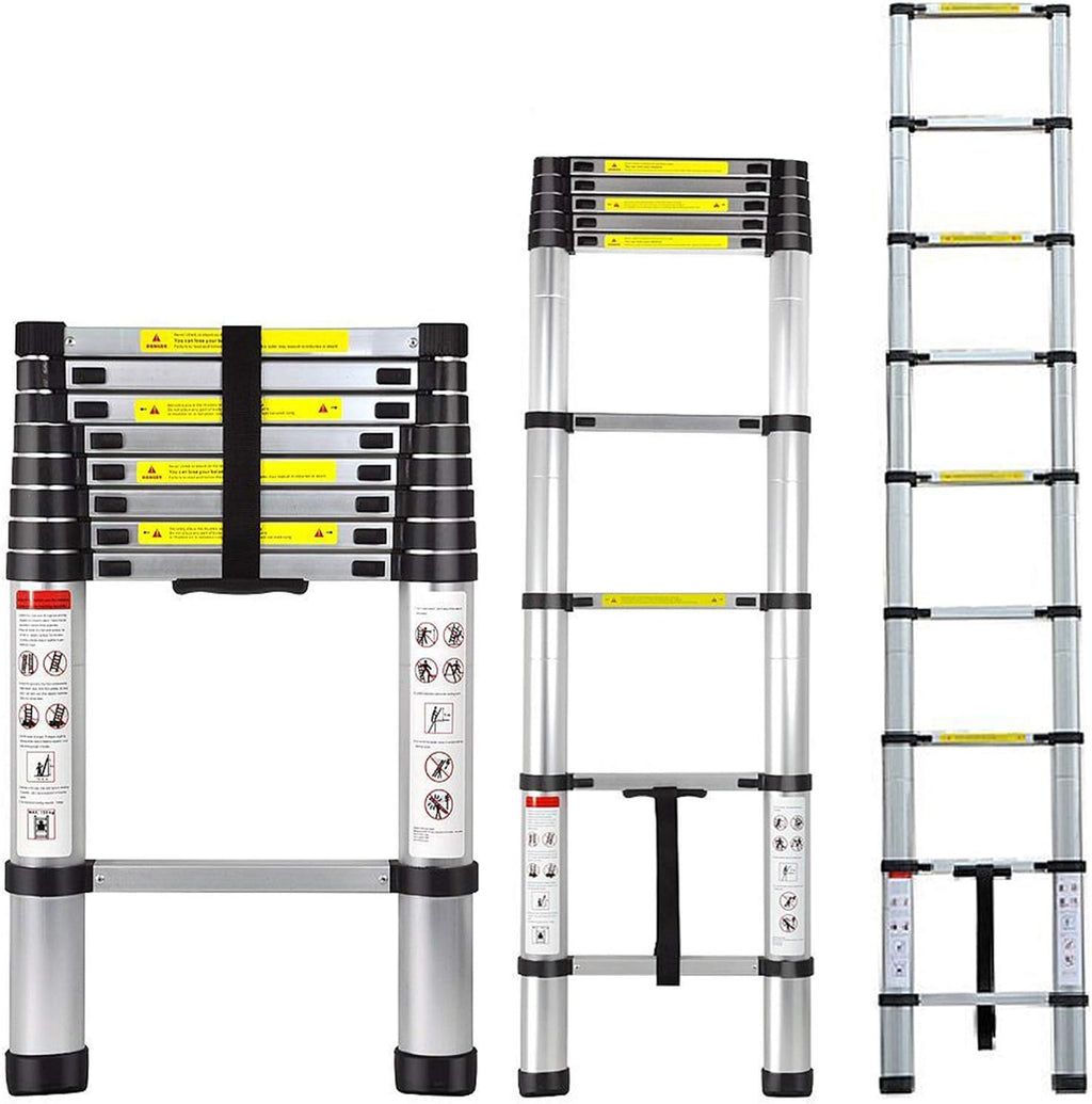 Telescoping Ladder 10.5FT Aluminum Multi Extension Portable Lightweight Folding V1033