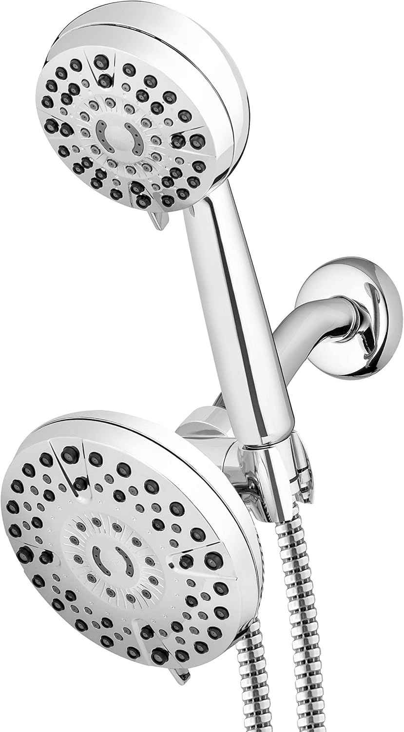 Dual Shower Head System with PowerPulse Massage, Chrome, 2-Pack S7179