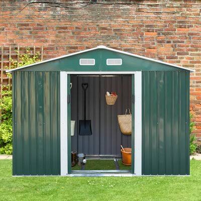 Metal Storage Shed 9x6 ft Z122953
