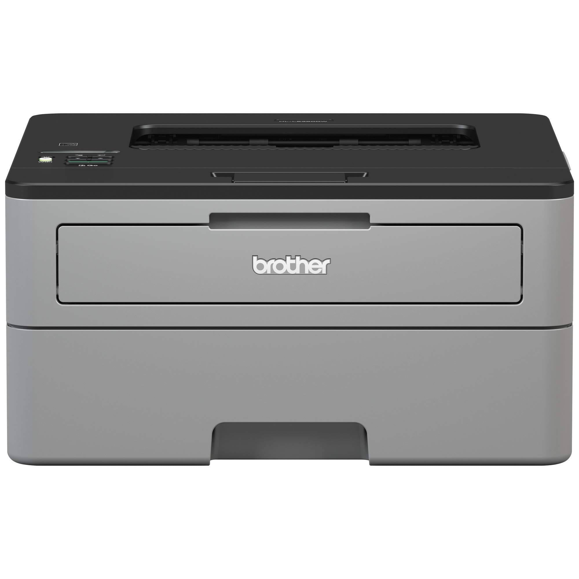 Brother HL-L2350DW Wireless Monochrome Laser Printer, Refurbished