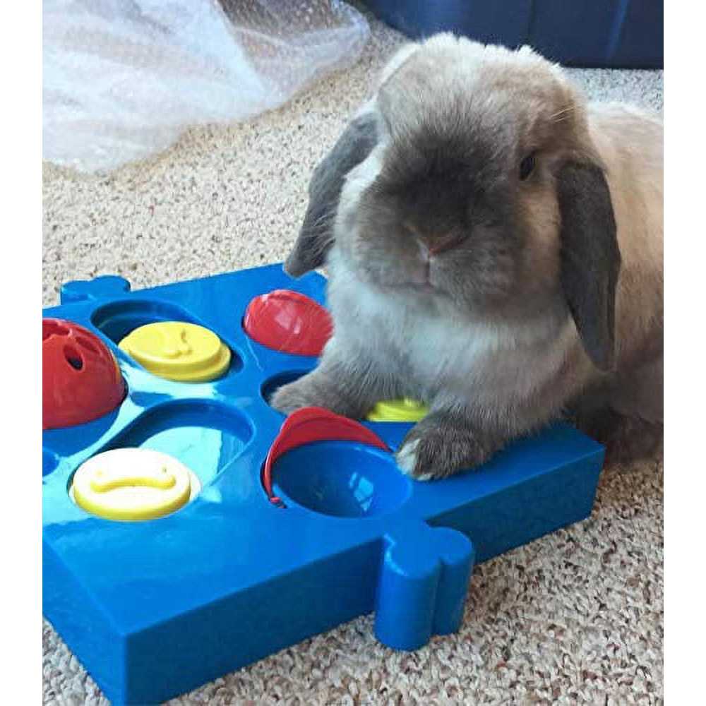 Interactive Dog Puzzle Toy with Treat Dispenser W971