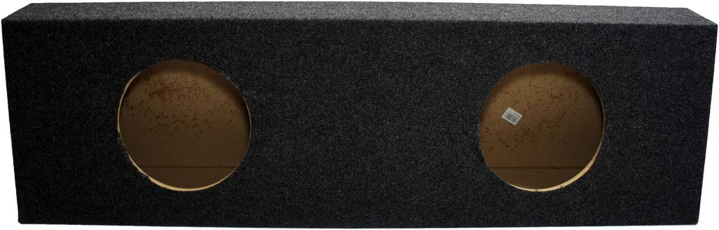 Dual 10" Subwoofer Truck Sub Box Enclosure, 5/8" MDF, Gray K8623