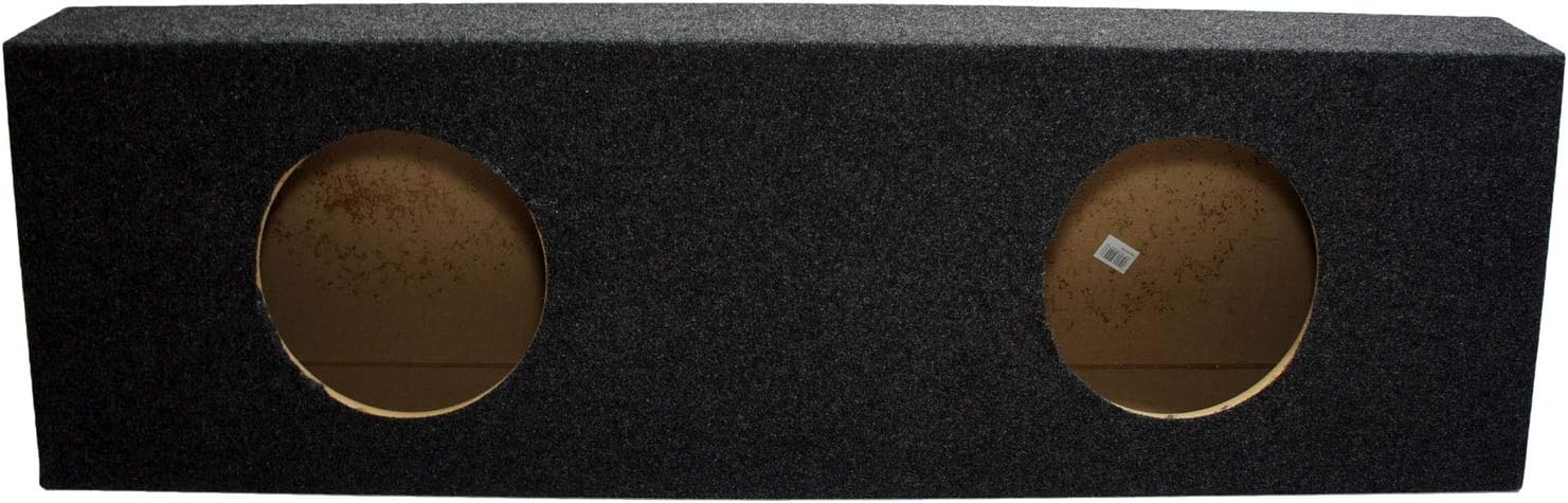 Dual 10" Subwoofer Truck Sub Box Enclosure, 5/8" MDF, Gray K8623