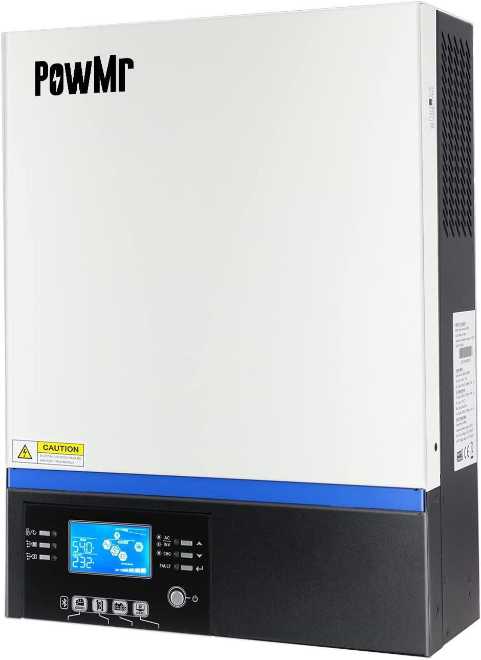5000W Off-Grid Solar Hybrid Inverter 48V DC to 110V AC Pure Sine Wave F39164