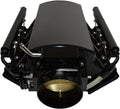 A-Team Performance - Intake Manifold 102mm Throttle Body Sheet Metal Fabricated EFI 15° Throttle Opening - Compatible with Chevrolet GMC Pontiac LS LS1 LS2 LS6 Silver