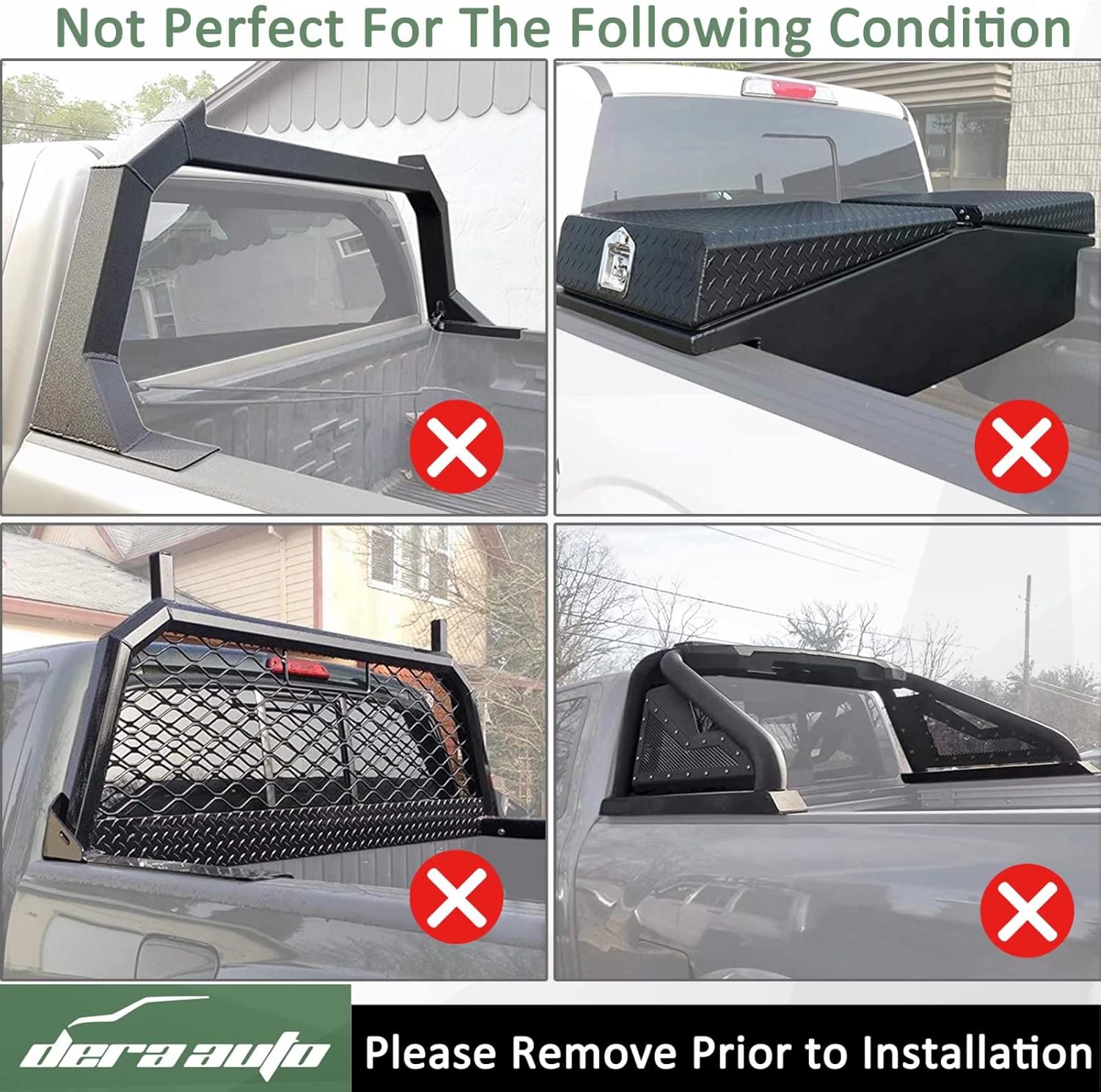 Hard Tri-Fold Truck Bed Cover for 2015-2022 F150, 5.5ft Bed K339164