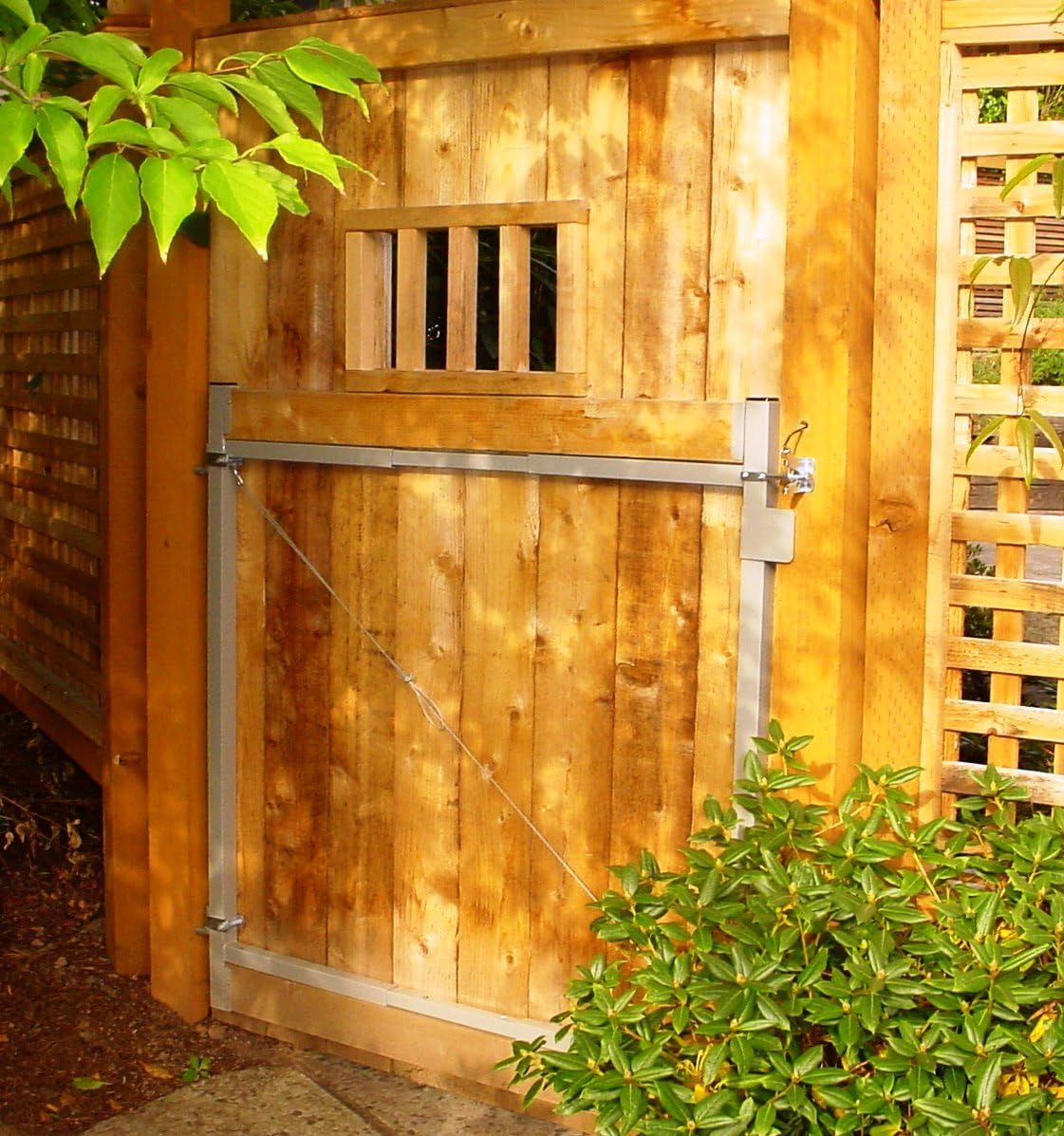 Adjust-A-Gate Steel Frame Gate Building Kit (36"-60" wide openings, 5' - 6' high fence)