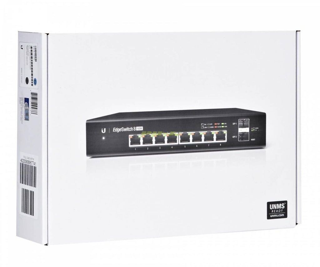 EdgeSwitch 8 150W 8-Port Managed Switch J779026
