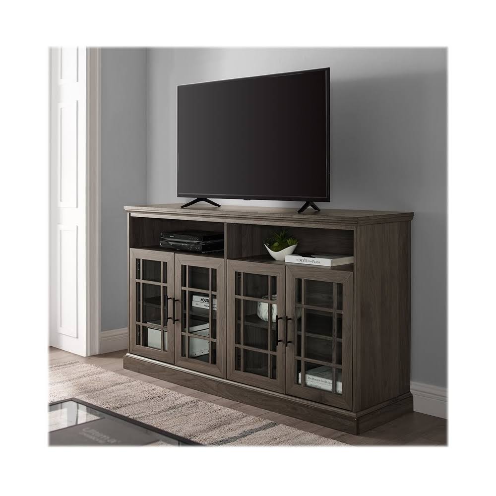 TV Console for TVs Up to 65 Inch, Slate Gray U597593