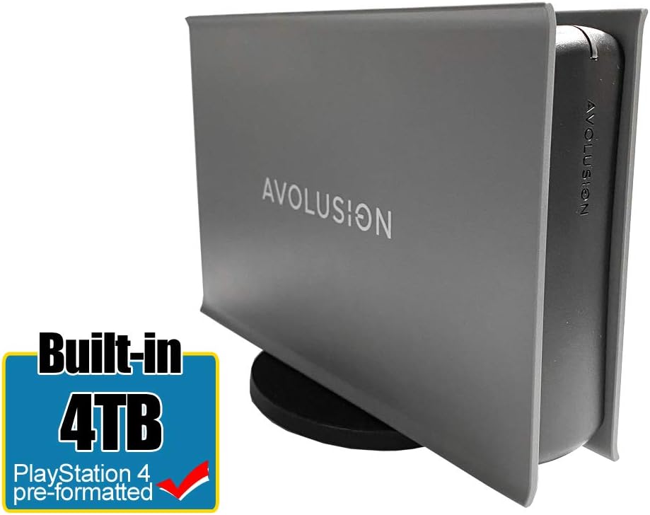 4TB USB 3.0 External Gaming Hard Drive for PS4 O4452
