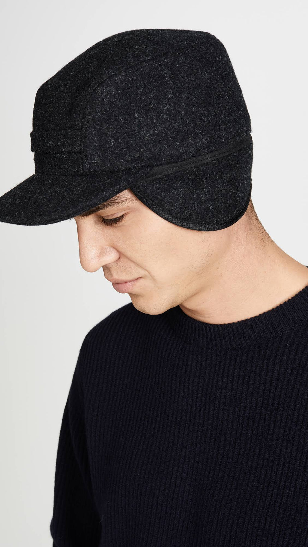 Mackinaw Wool Cap - Charcoal R63739
