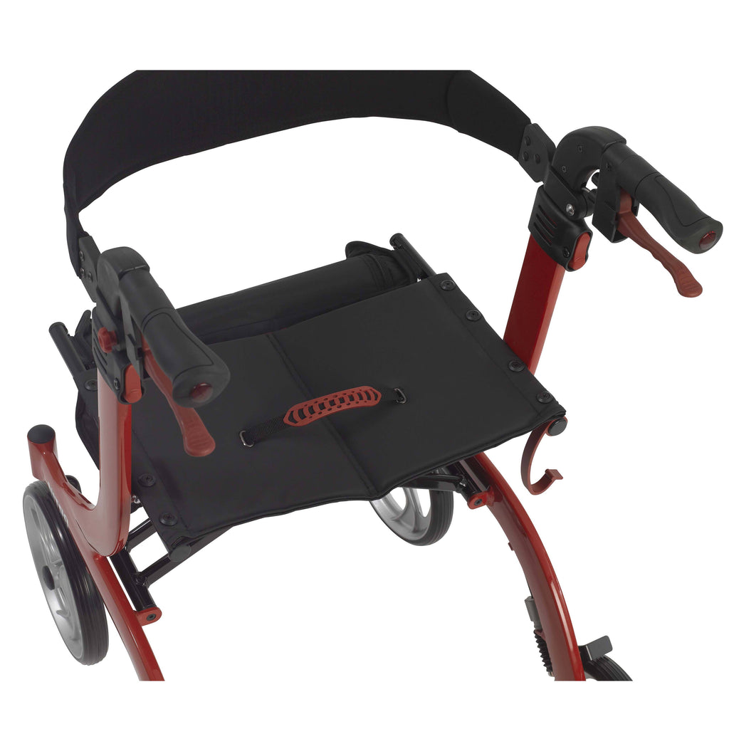 Nitro Euro Style Rollator Walker Red J179
