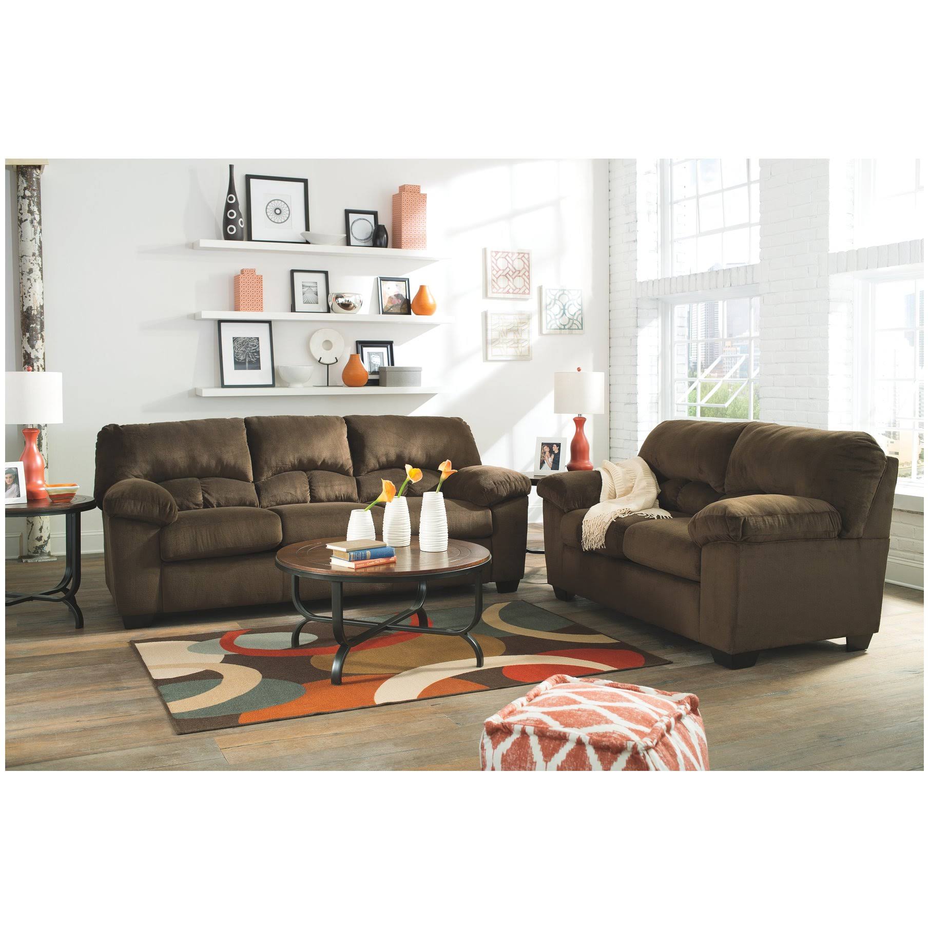 Chocolate Full Sofa Sleeper Q760