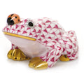 Herend Frog with Ladybug Raspberry
