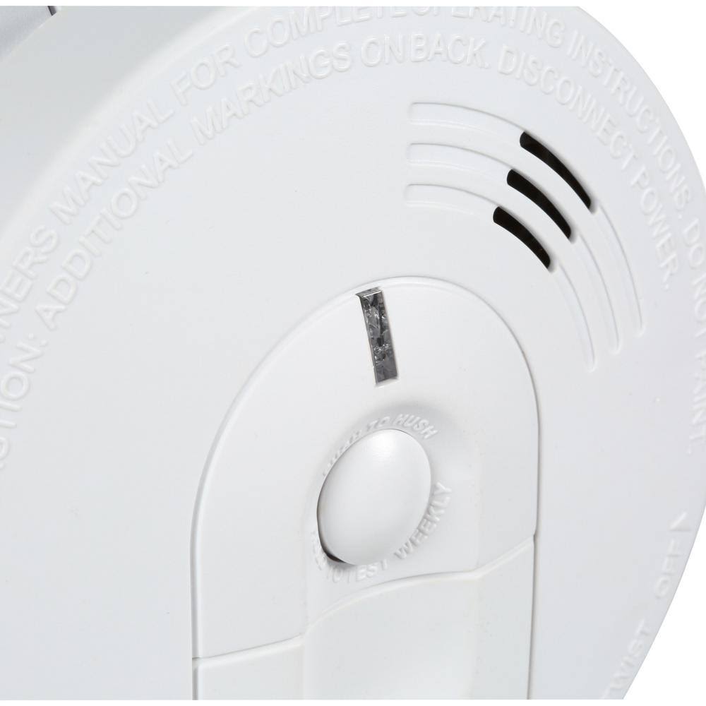 Hardwired Smoke Detector with Ionization Sensor and Battery Backup R2945