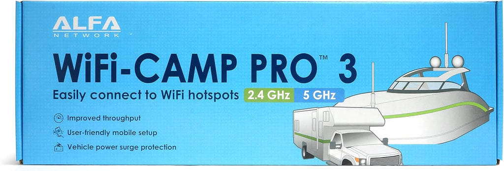WiFi Range Extender for RV, Caravan, Boat D66103