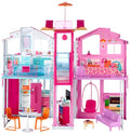 3 Story Barbie Pink Passport Townhouse House New Doll Furniture Deluxe Gift Girl
