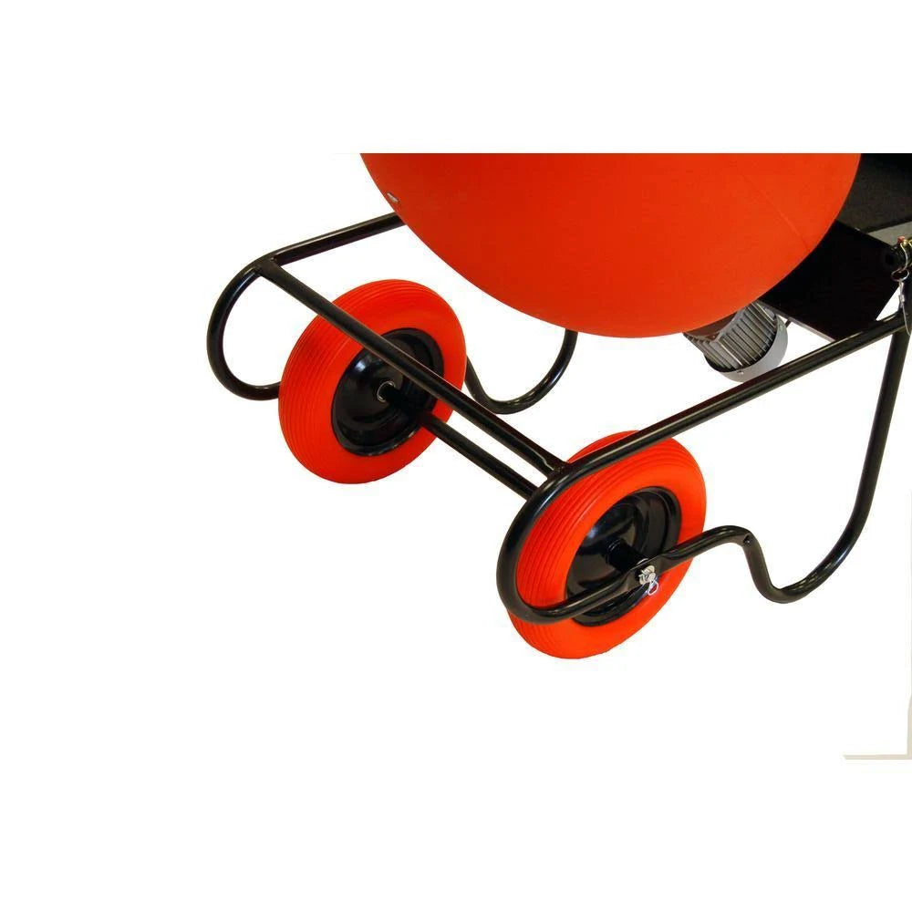 Wheelbarrow Mixer, 6 Cu Ft, 115V T214