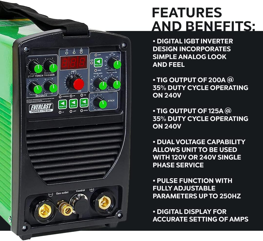 TIG welder 110V/220V dual voltage R16918