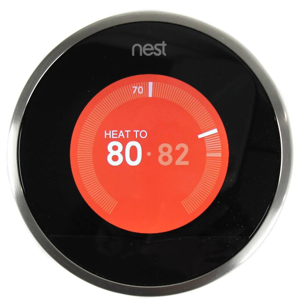 Smart Thermostat, 2nd Generation, Works with Alexa, Silver V552677