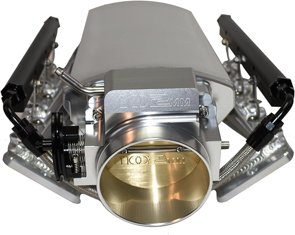 Intake Manifold 102mm Throttle Body Sheet Metal EFI 15° Throttle Opening X5088