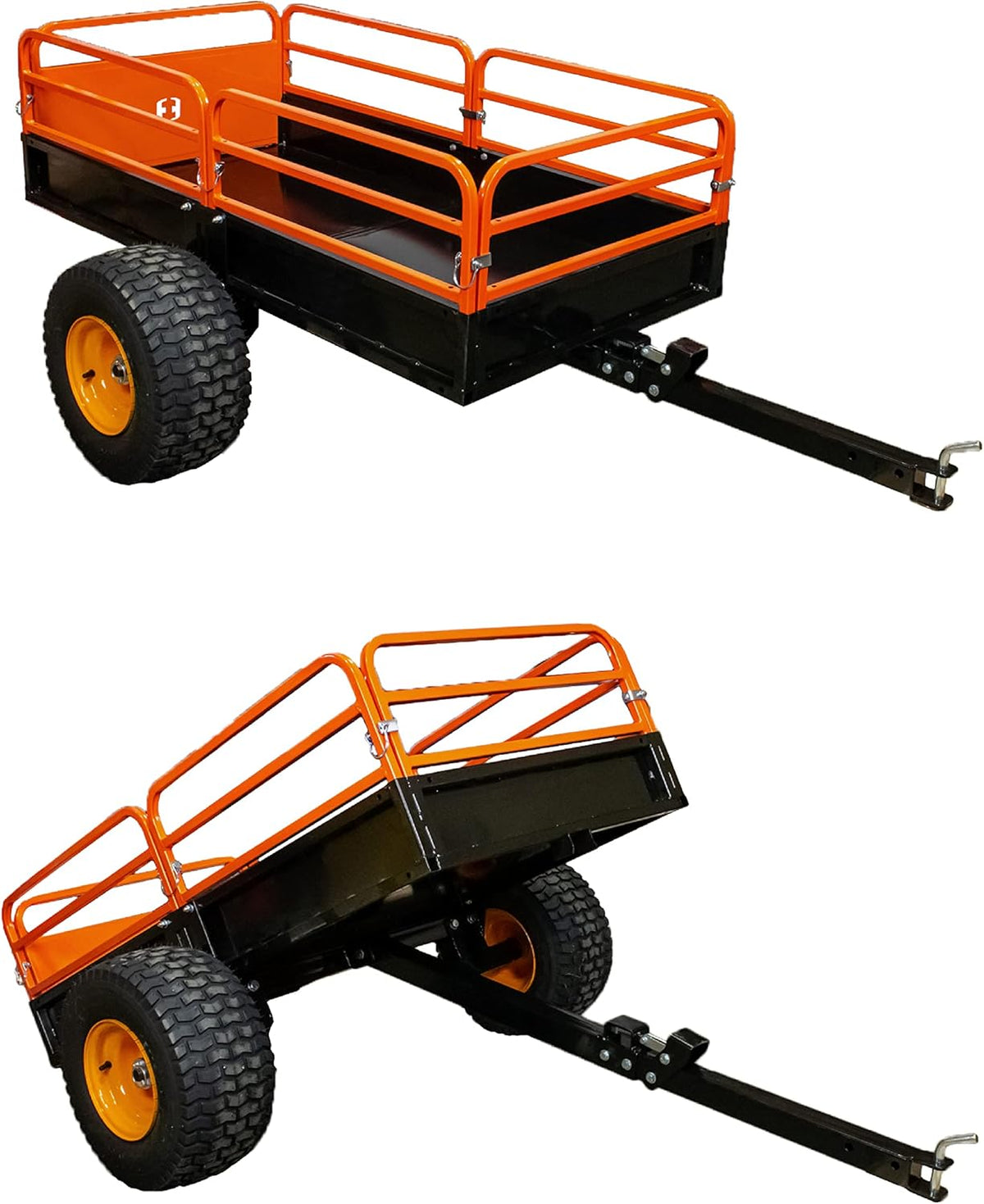 Heavy Duty Utility Cart Cargo Trailer 1000 lb Capacity E72122