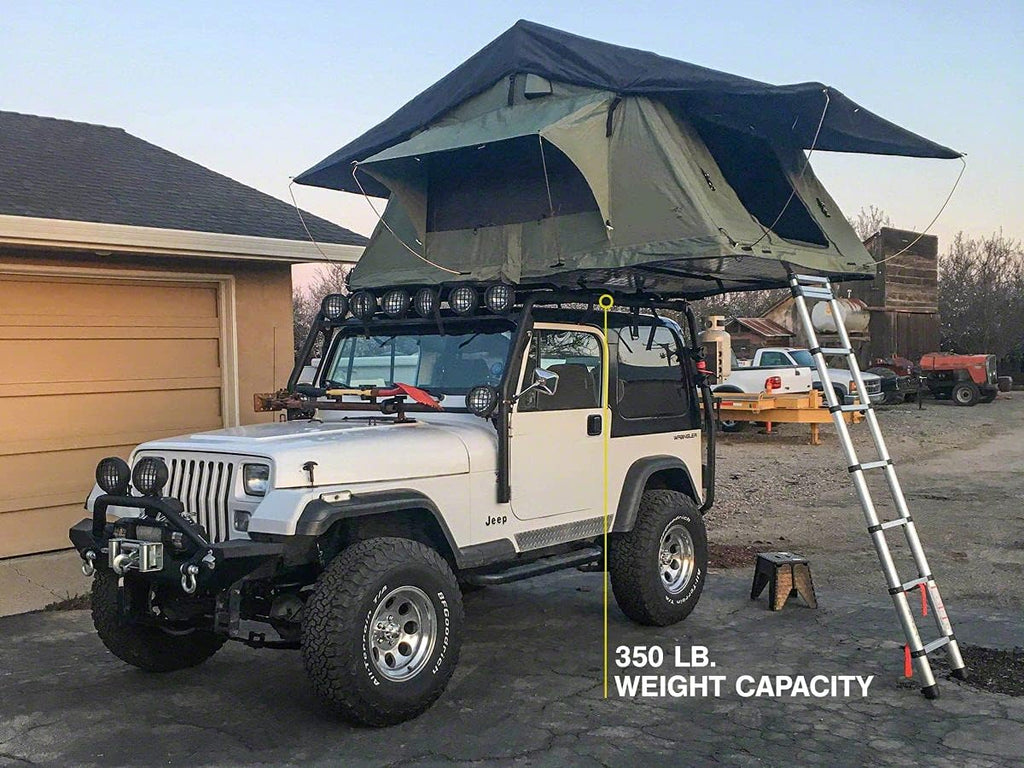 Roof Rack Textured Black for Jeep Wrangler YJ 87-95 N50812