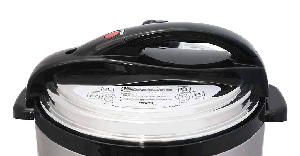 10 Quart Electric Pressure Cooker, Black H638