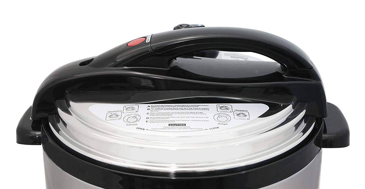 10 Quart Electric Pressure Cooker, Black H638