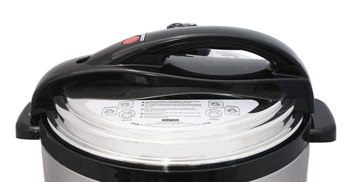10 Quart Electric Pressure Cooker, Black H638