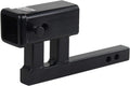 TOPTOW Trailer Hitch Extender Adapter, 2" Receiver, 4-1/4 inch Rise/Drop, 1-1/4 inch Solid Shank, 8-5/8" Extension Pack of 2