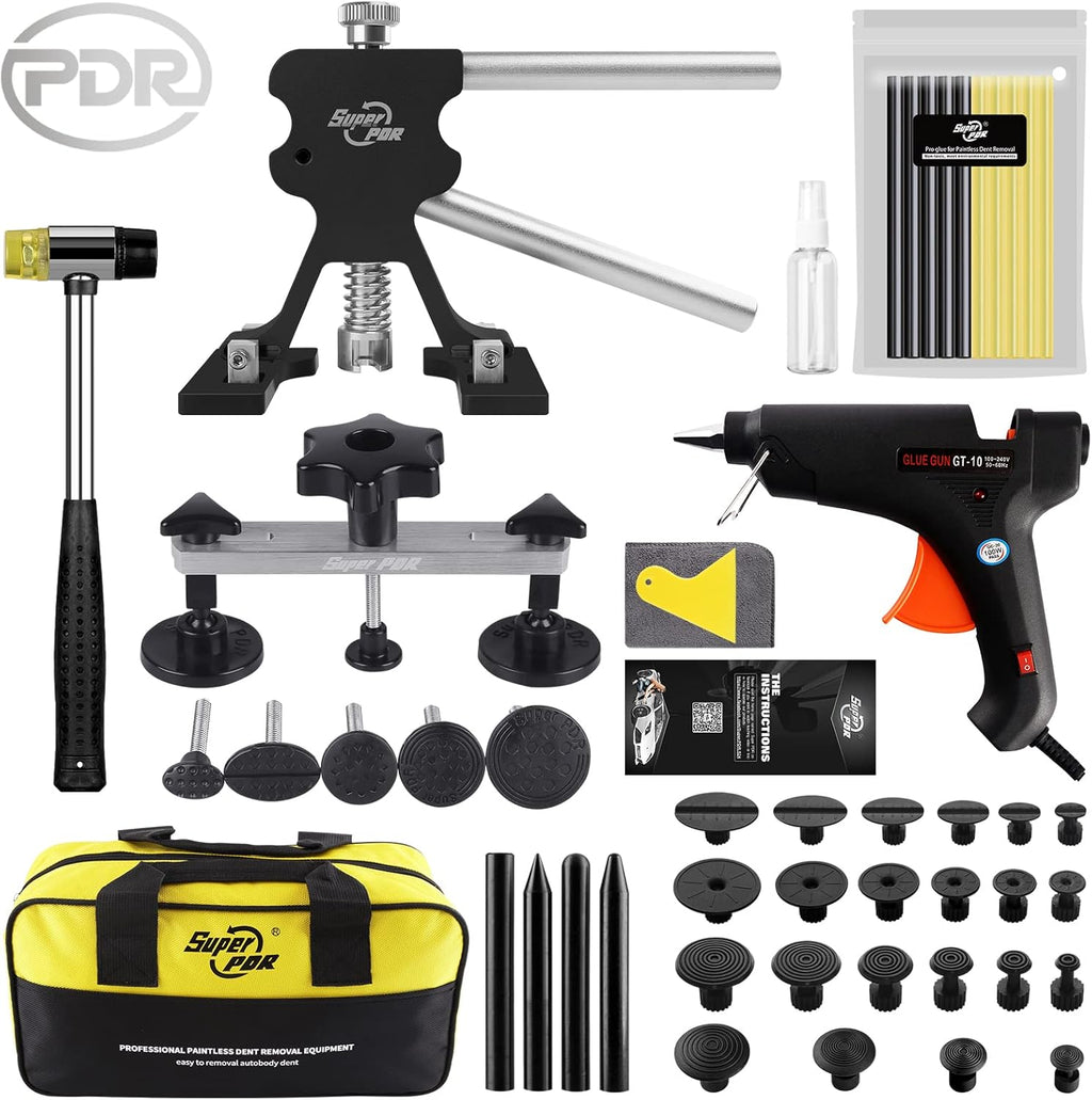 Paintless Dent Repair Kit with Bridge Dent Puller, 2 Pack A39897
