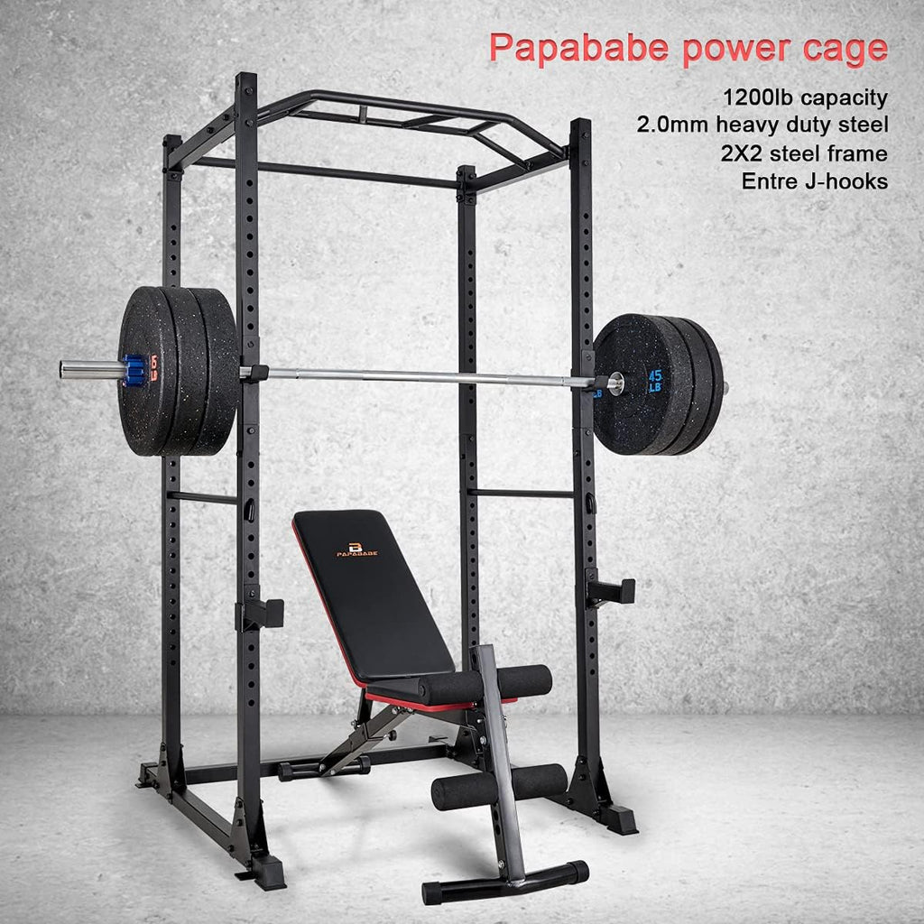 Power Rack Workout Station Home Gym for Weightlifting Strength Training G4243