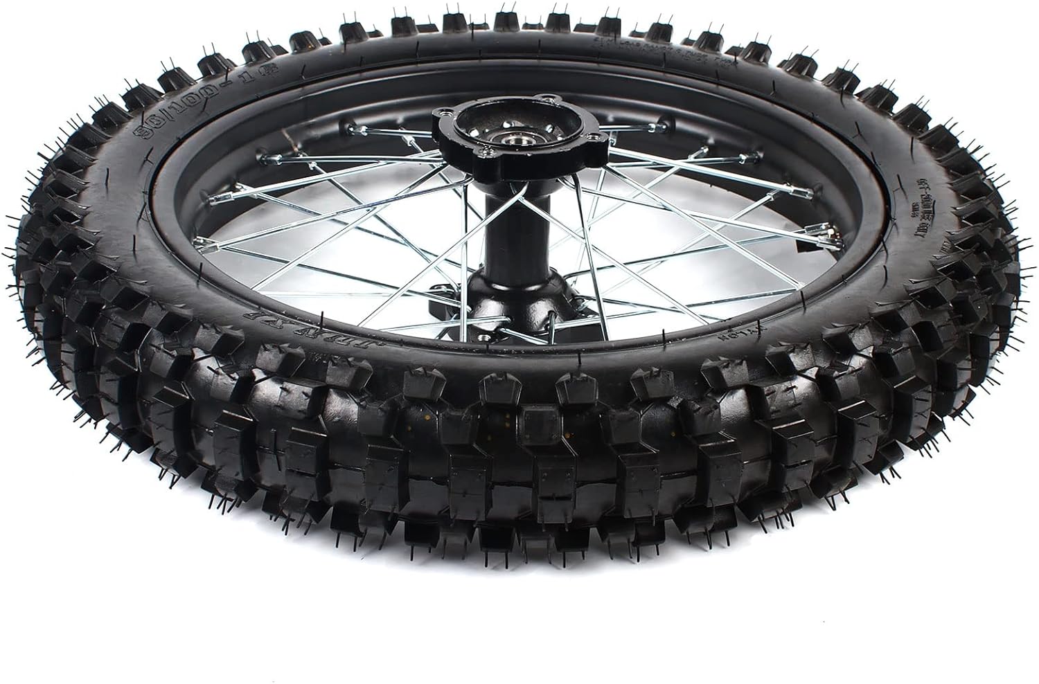 16 inch Rear Wheel Tire Rim and Sprocket with Bolt for 110cc 125cc 140cc 150cc Dirt Bike R65922