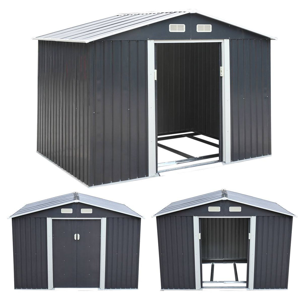Metal Storage Shed 9x6 ft Z122953