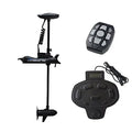Haswing Cayman B 12V 55lbs Electric Trolling Motor Bow Mount Motor with Foot Control/Pedal (Black)
