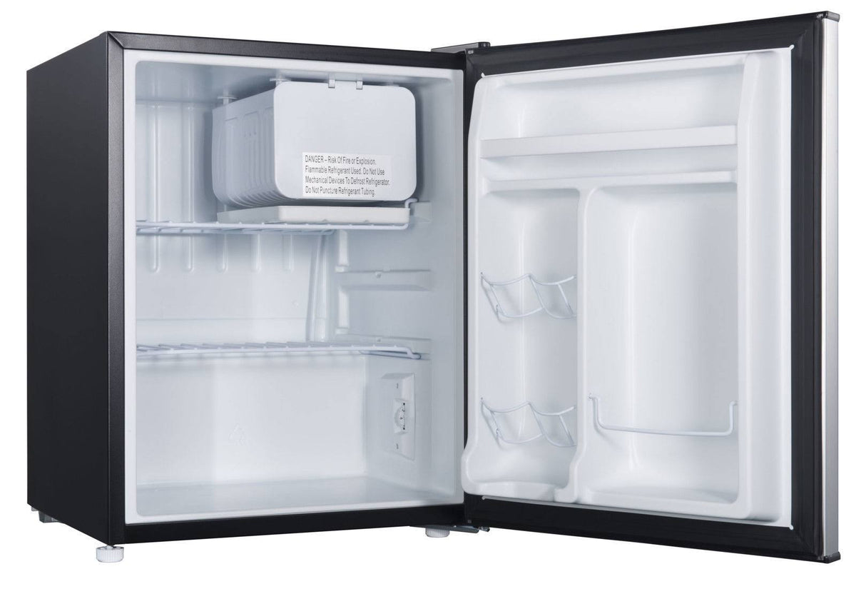 Single Door Compact Refrigerator 2.7 cu ft Stainless Steel L793915